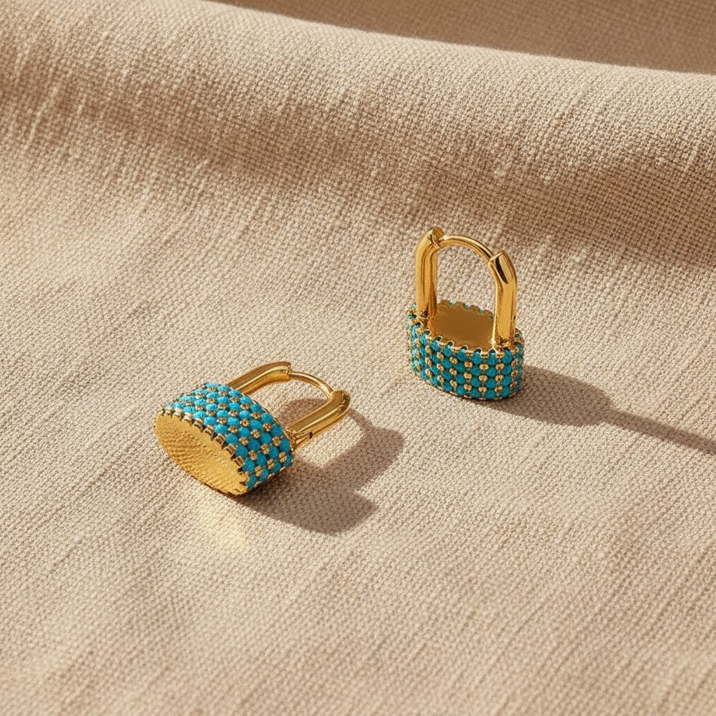 Rosalie Turquoise Earrings