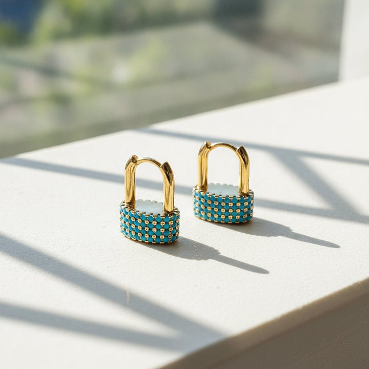 Rosalie Turquoise Earrings