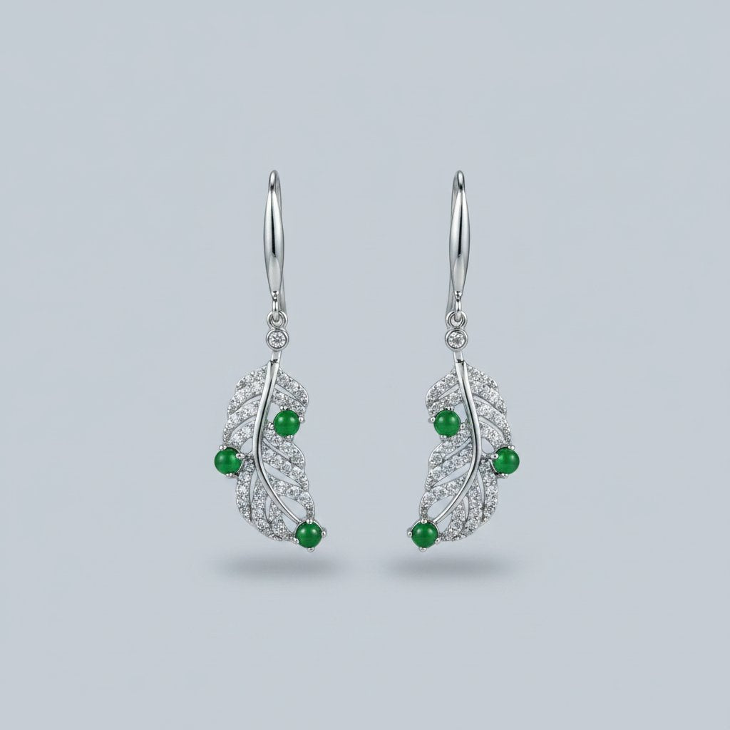 Beatrice Jade Earrings