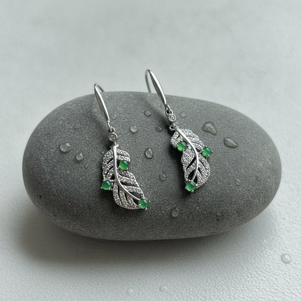 Beatrice Jade Earrings