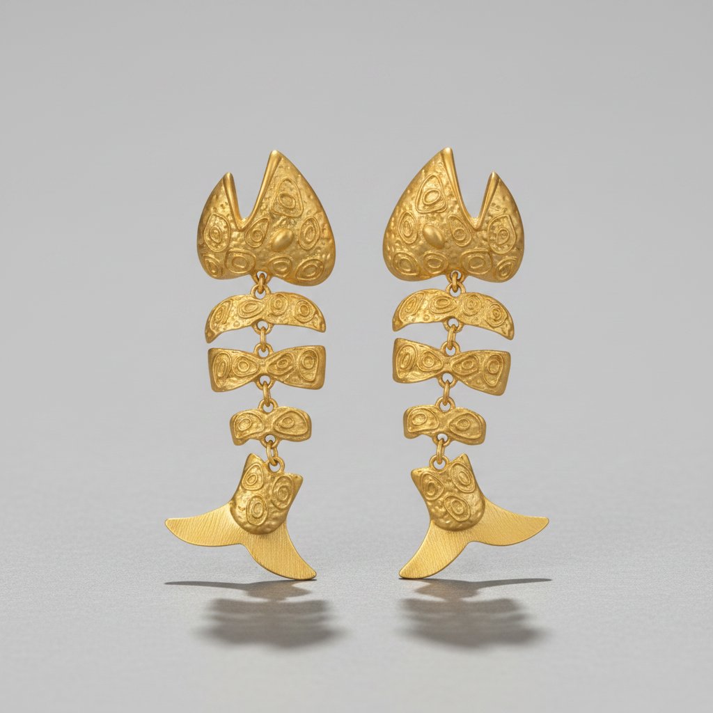Lioria Gold Earrings