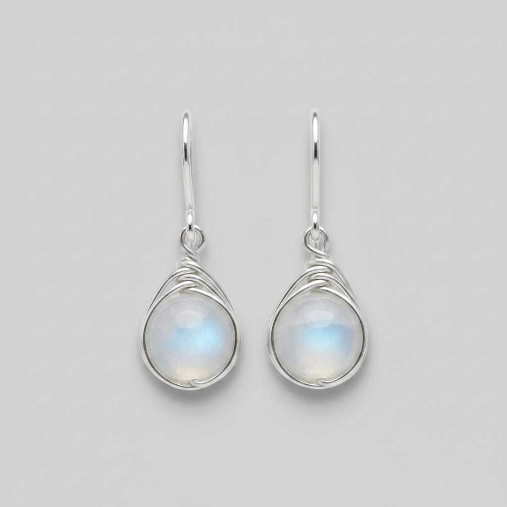 Isolde Moonstone Earrings