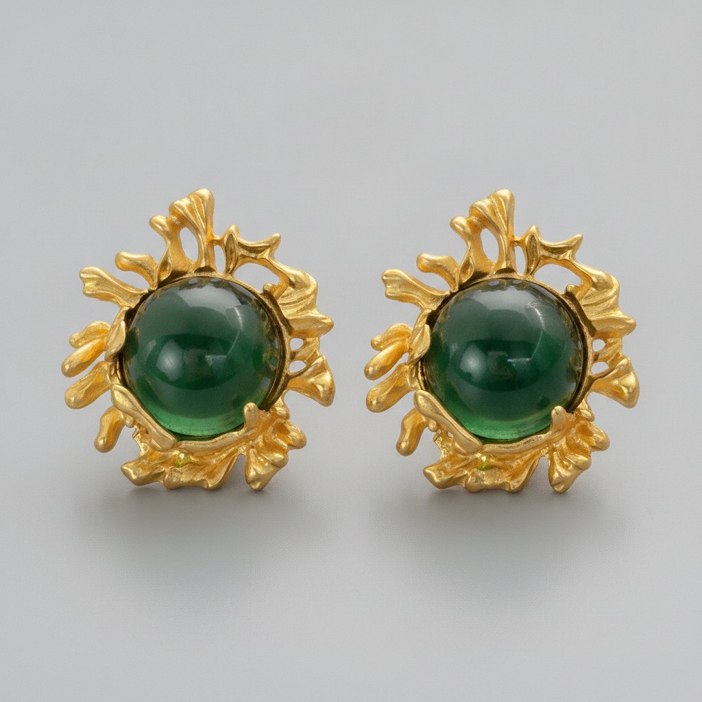 Thessaly Jade Earrings