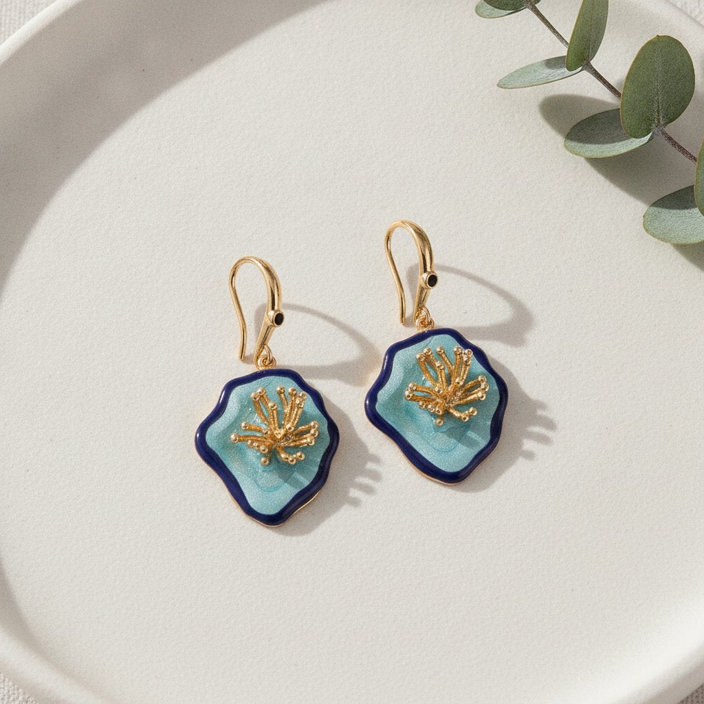 Fleur Vintage Earrings