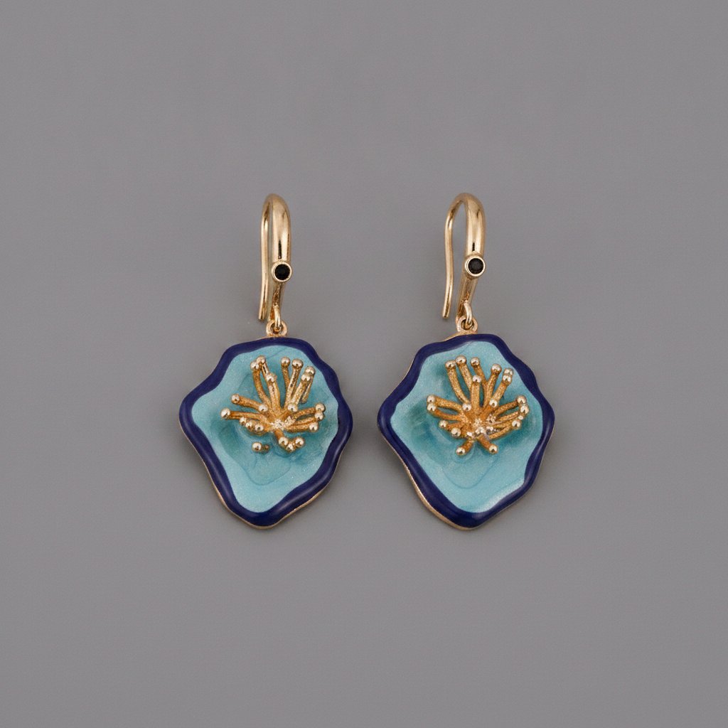 Fleur Vintage Earrings