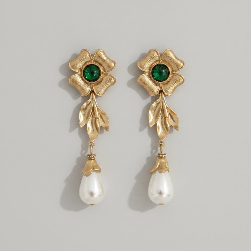 Mirabelle Pearl Earrings