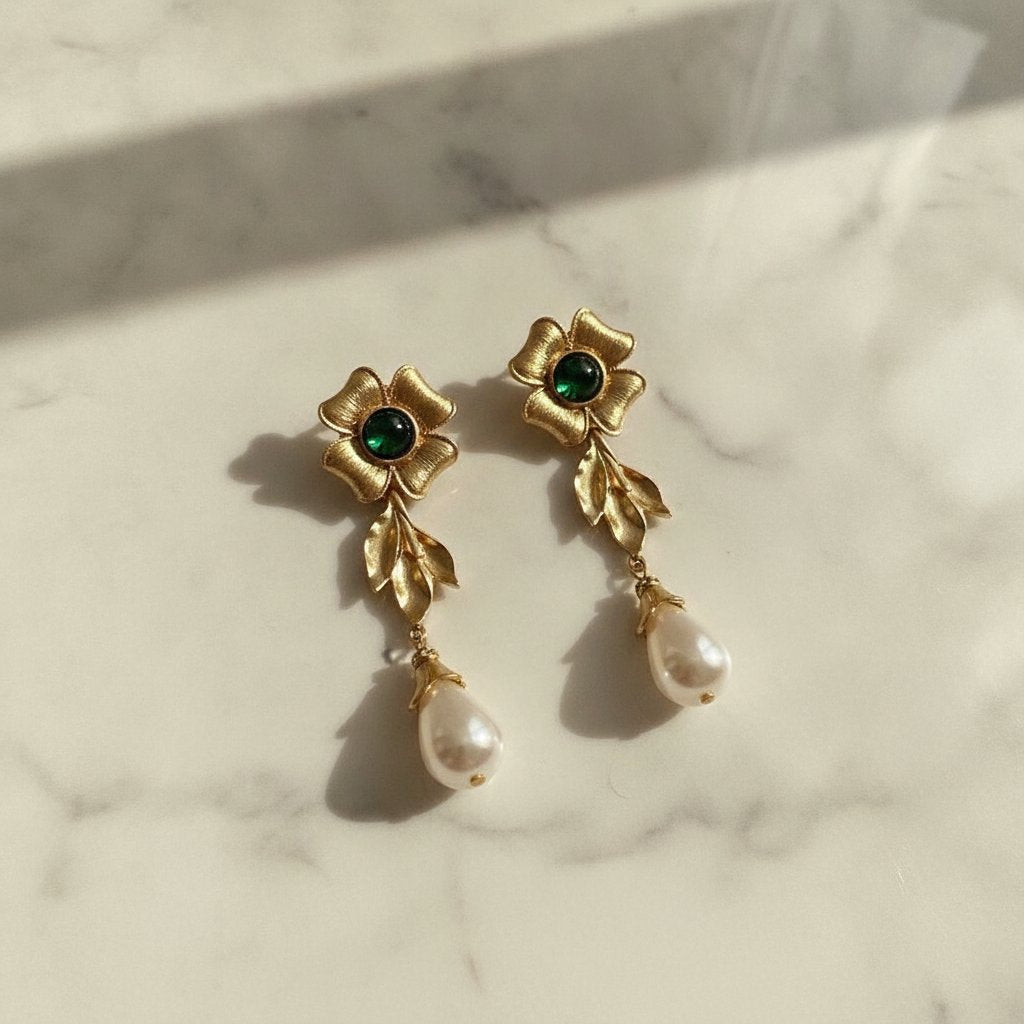 Mirabelle Pearl Earrings