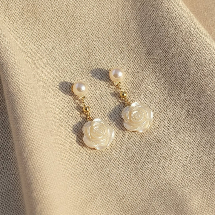 Mirabelle Pearl Earrings