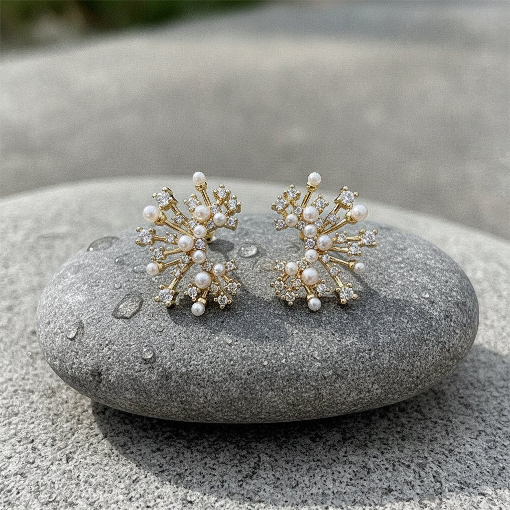 Mirabelle Pearl Earrings