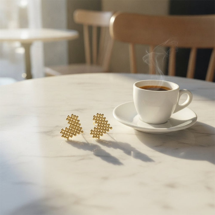 Ysolde Gold Earrings