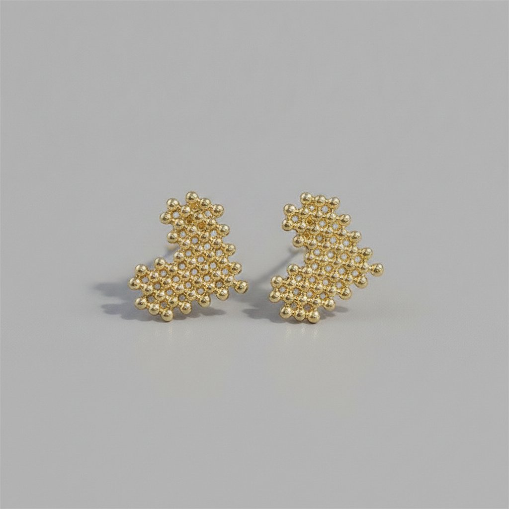 Ysolde Gold Earrings