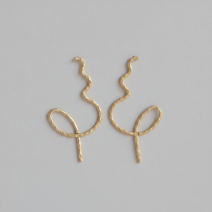 Ysolde Gold Earrings
