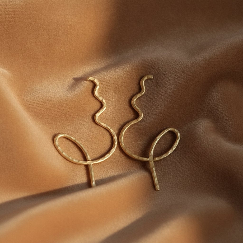 Ysolde Gold Earrings