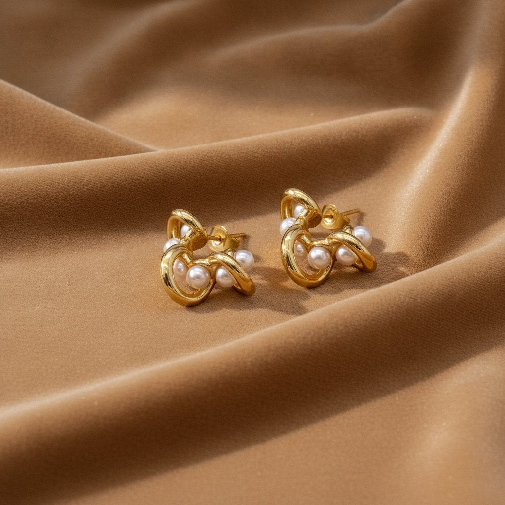 Josephine Pearl Earrings