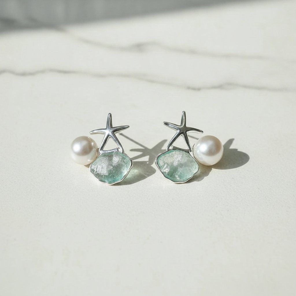 Emmeline Pearl Earrings