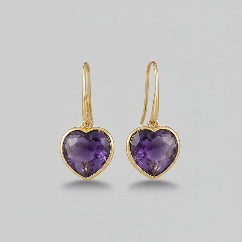 Ninon Amethyst Earrings