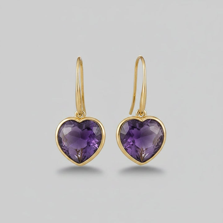 Ninon Amethyst Earrings