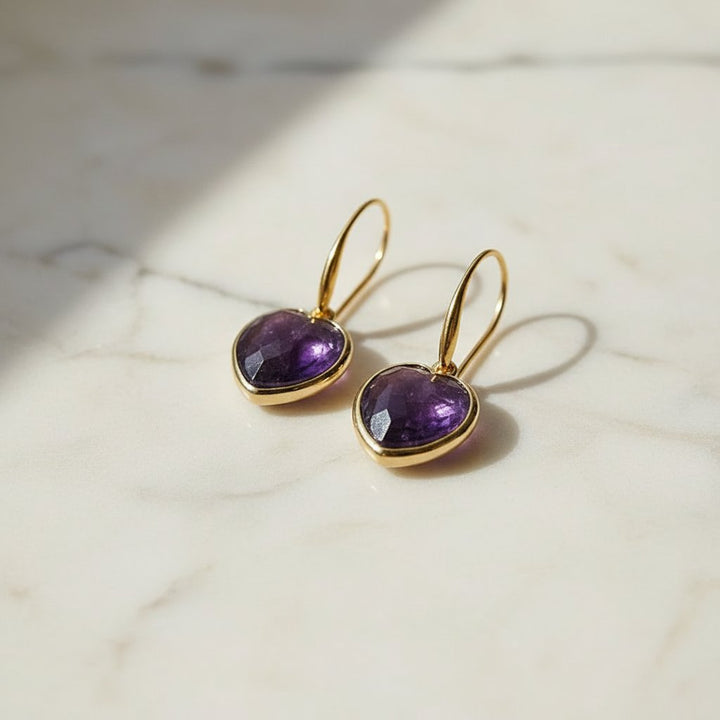 Ninon Amethyst Earrings