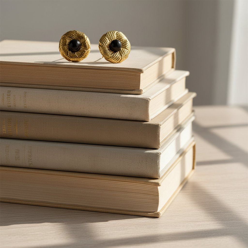 Perrine Onyx Earrings