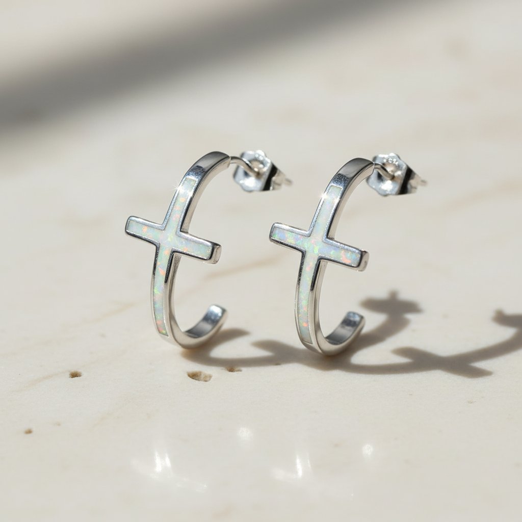 Selene Opal Earrings