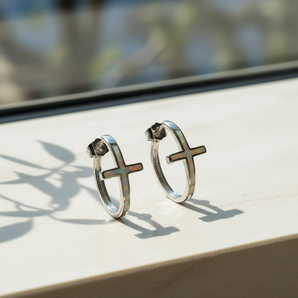 Selene Opal Earrings