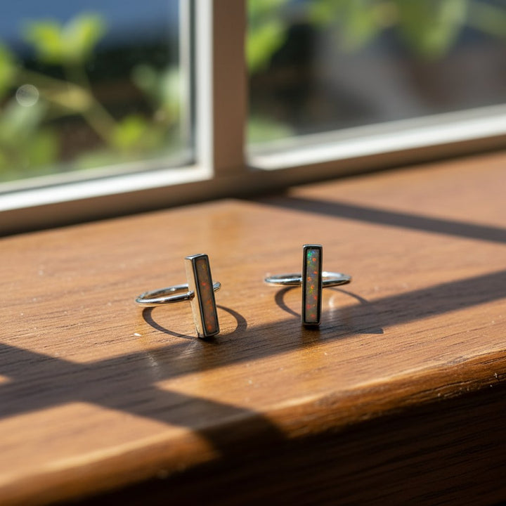 Selene Opal Earrings