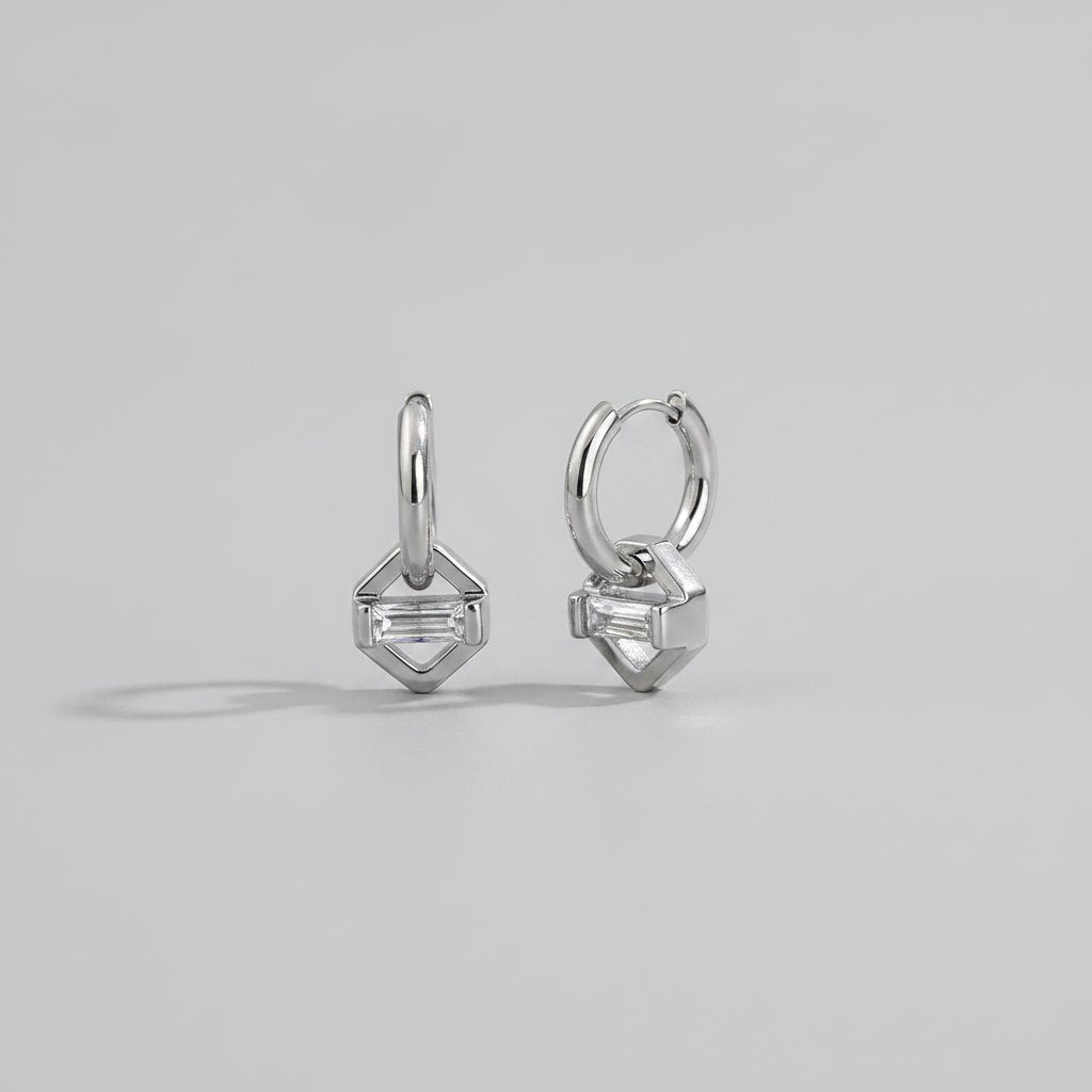 Selene Silver Earrings