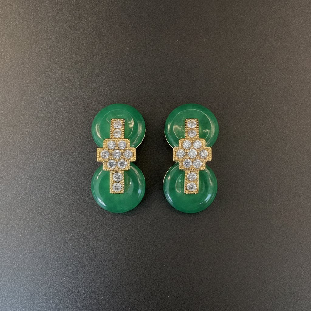 Aurore Jade Earrings