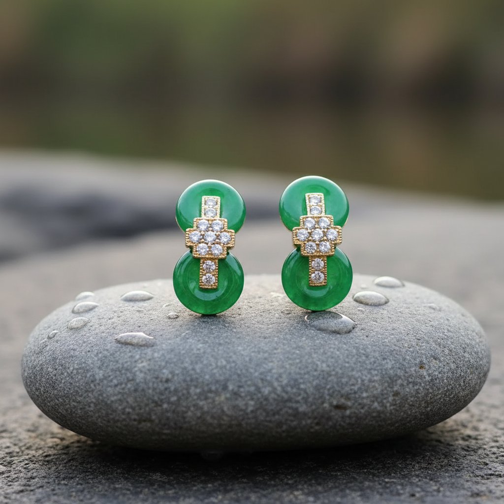 Aurore Jade Earrings