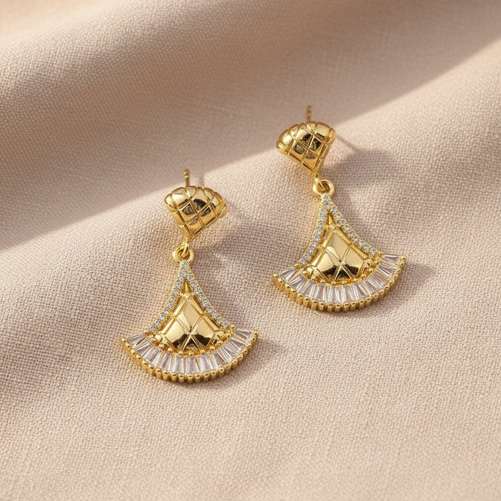 Elise Gold Earrings