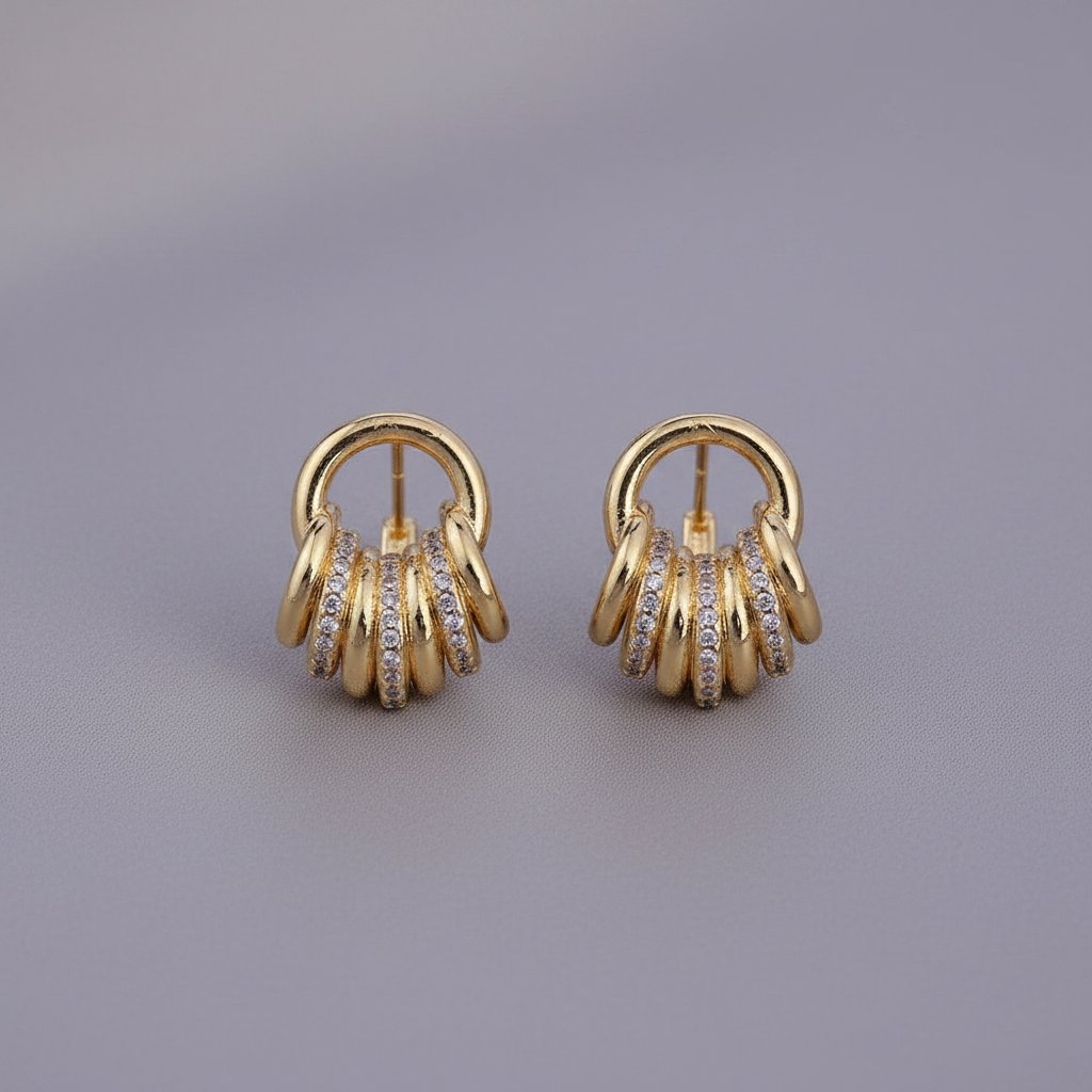 Elise Gold Earrings