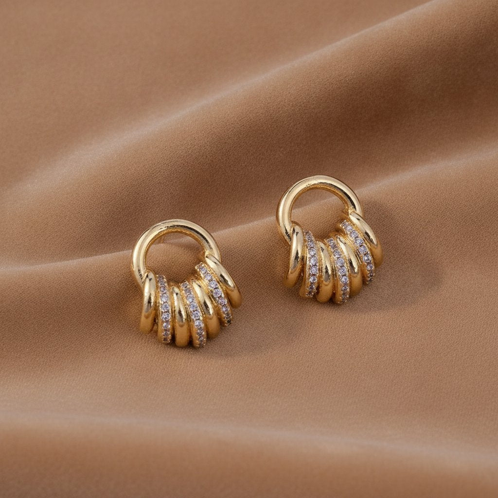 Elise Gold Earrings