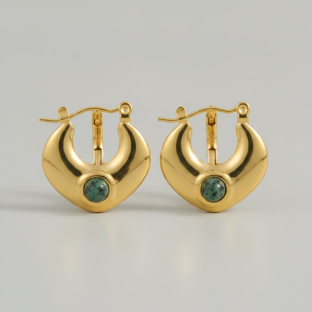 Ambre Jade Earrings