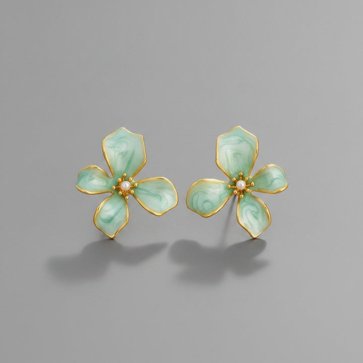 Celestine Jade Earrings