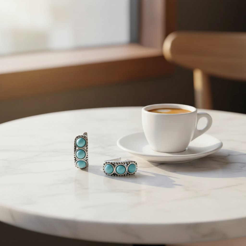 Celestine Turquoise Earrings