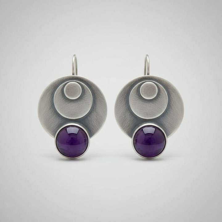 Vionnet Amethyst Earrings