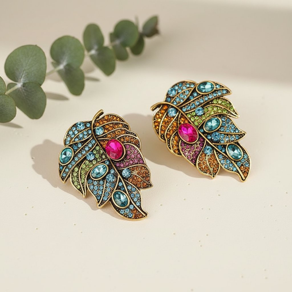 Vionnet Crystal Earrings