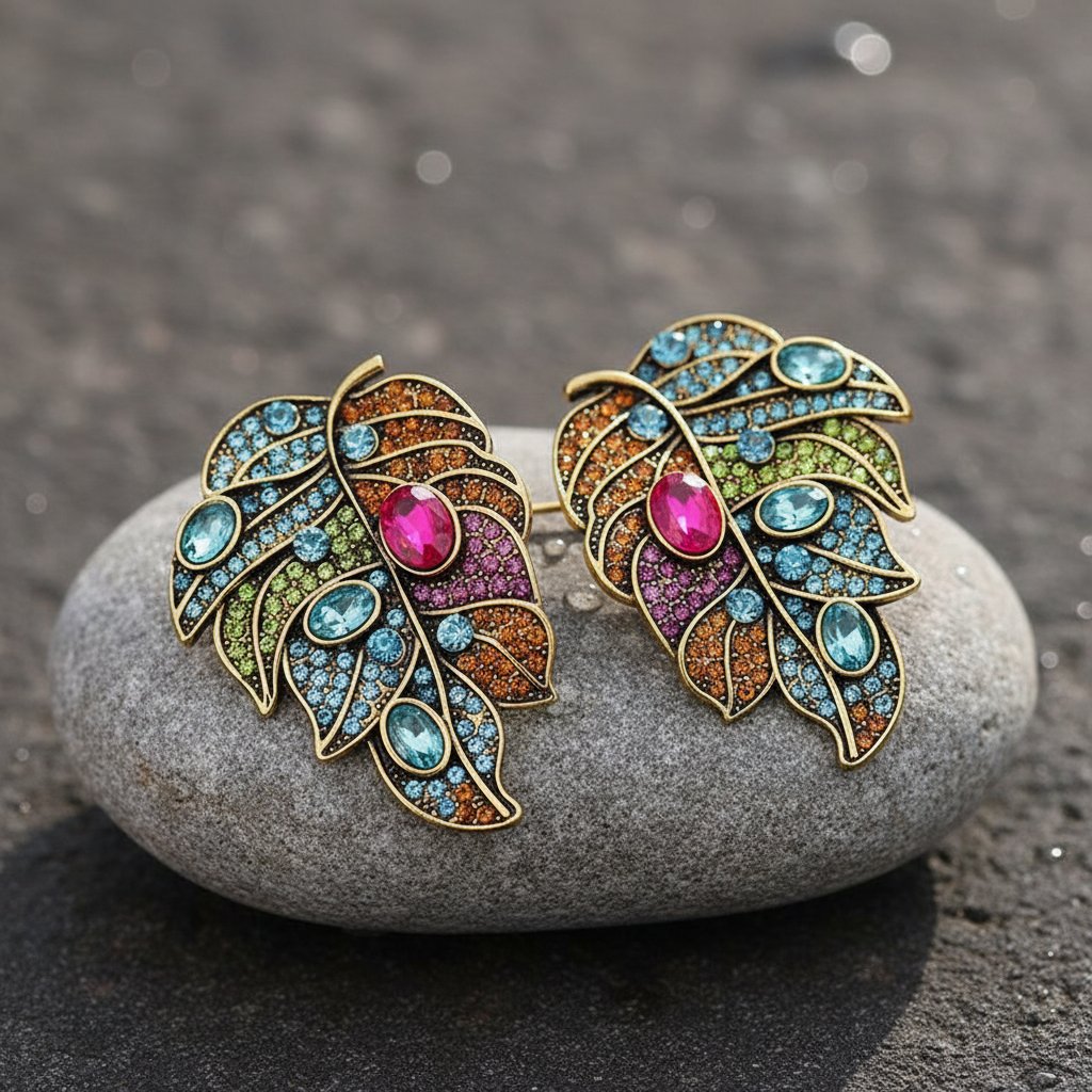 Vionnet Crystal Earrings