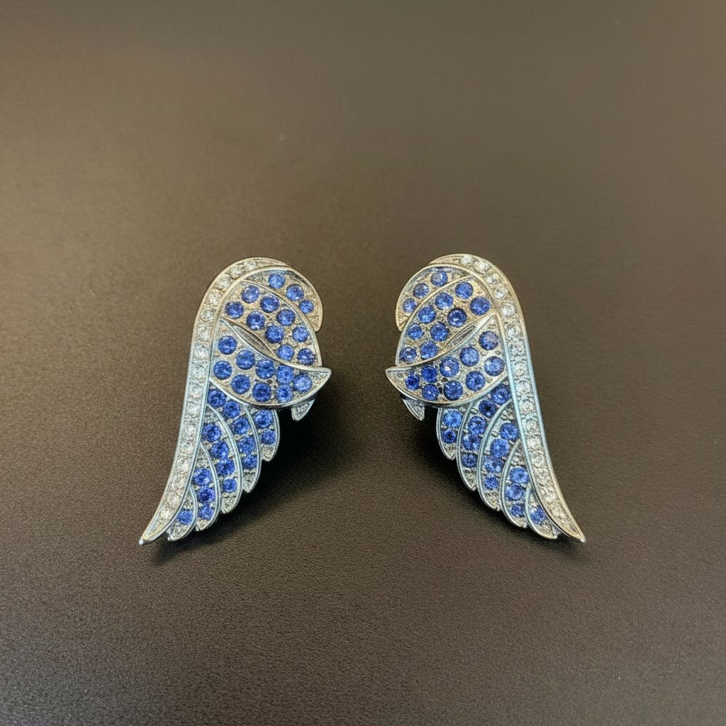 Estelle Sapphire Earrings