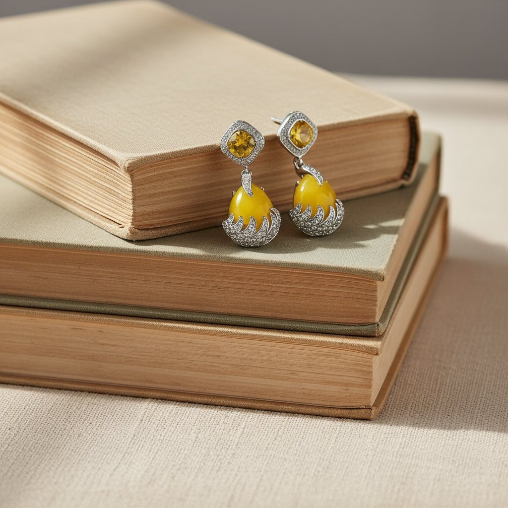 Giselle Citrine Earrings