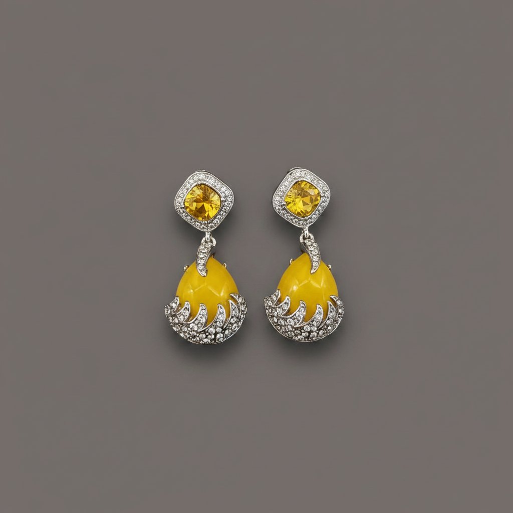 Giselle Citrine Earrings
