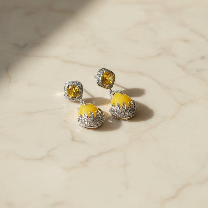 Giselle Citrine Earrings