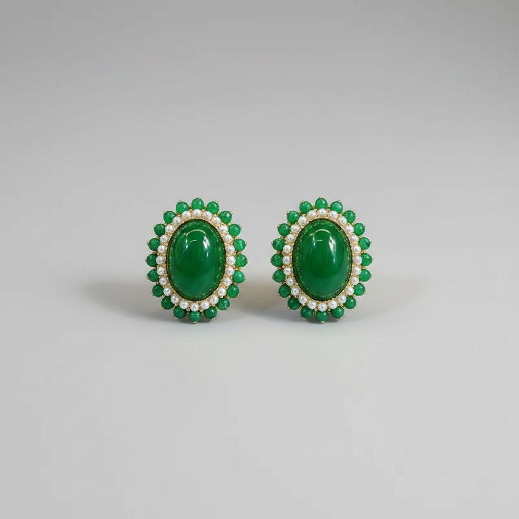 Iliana Emerald Earrings