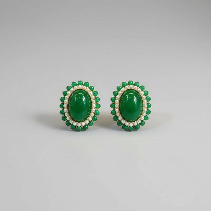 Iliana Emerald Earrings