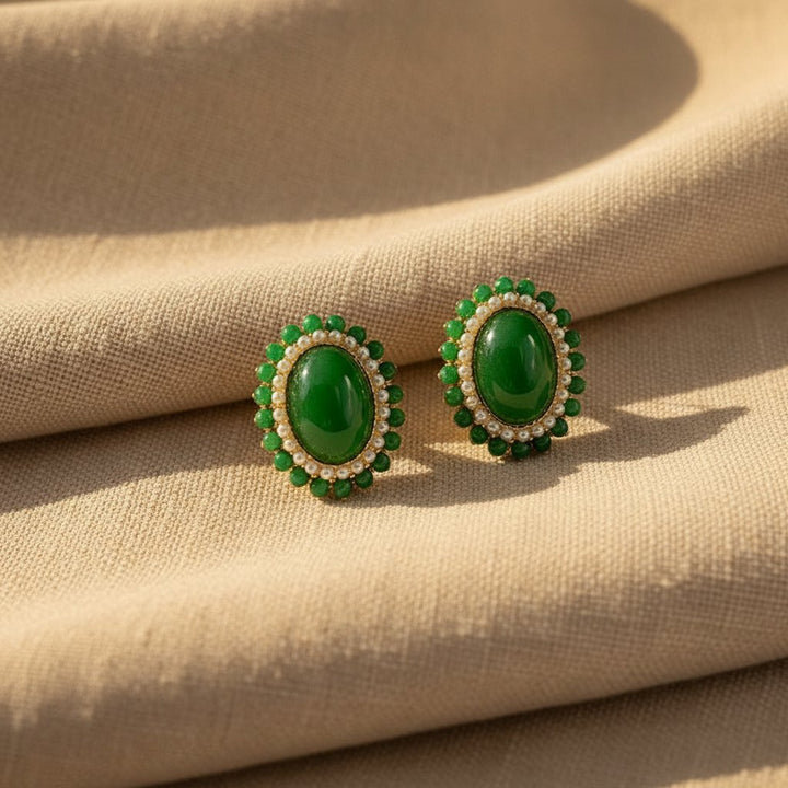 Iliana Emerald Earrings