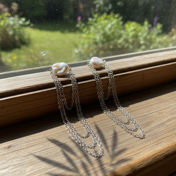 Lourdes Pearl Earrings