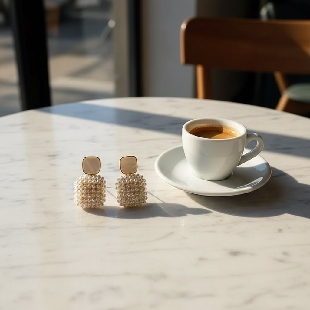 Lourdes Pearl Earrings