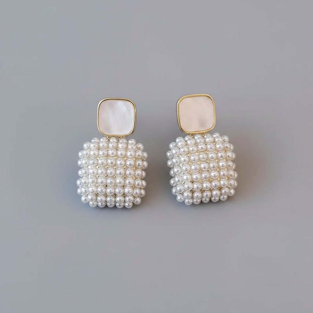 Lourdes Pearl Earrings