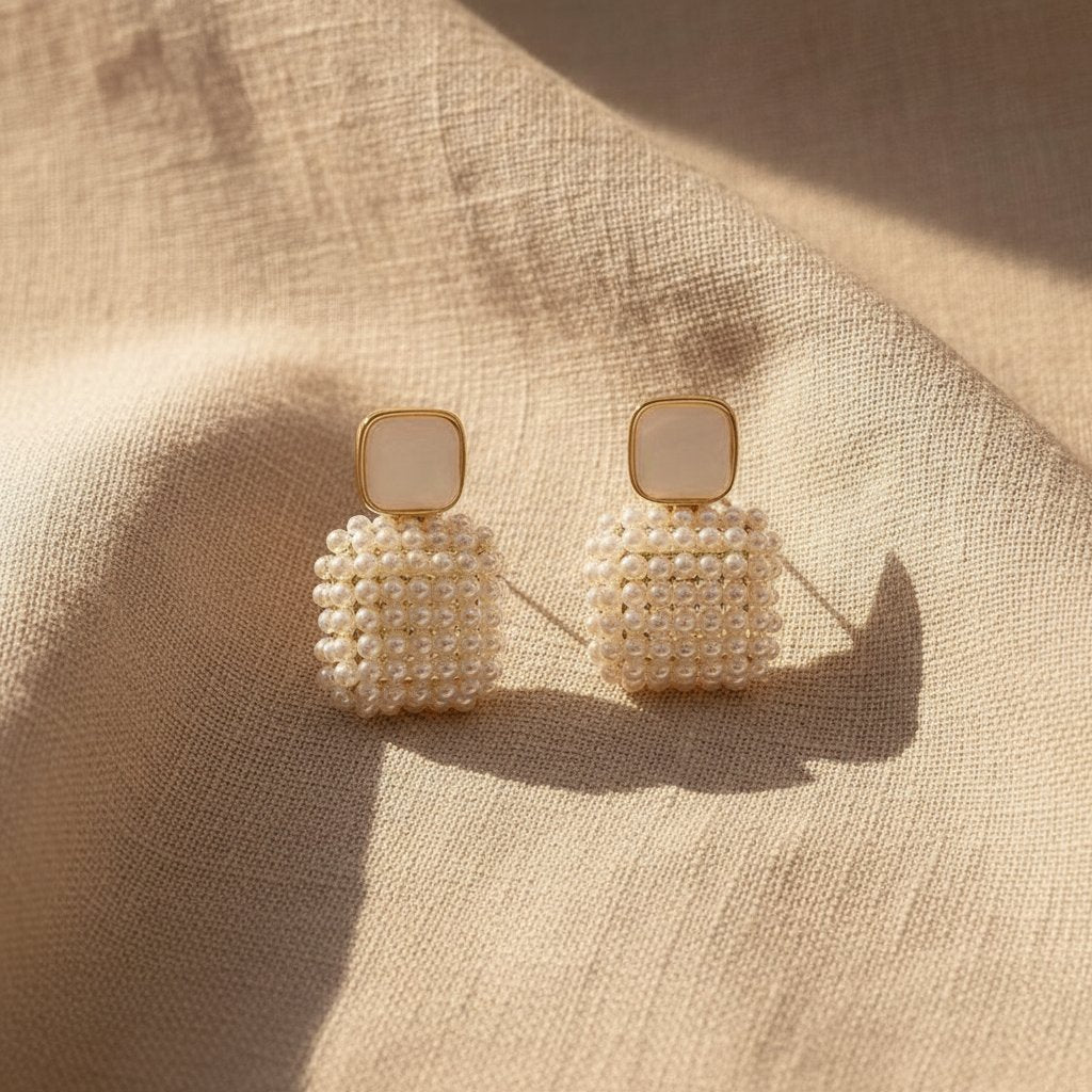 Lourdes Pearl Earrings