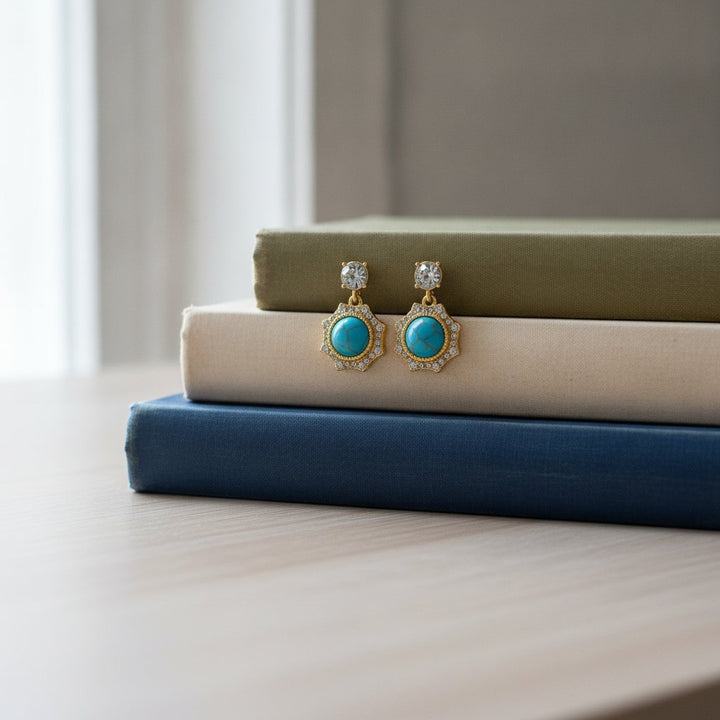 Pia Turquoise Earrings